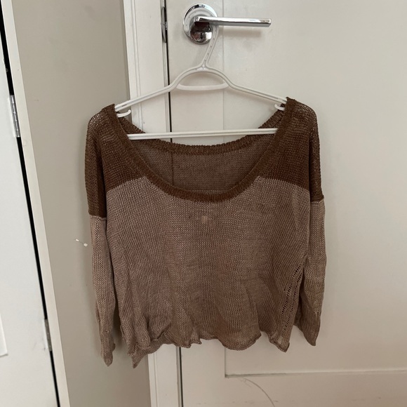 Wilfred linen cropped sweater - Picture 4 of 6